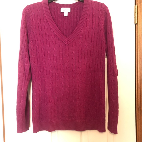 Loft Cable Knit Sweater - Picture 1 of 6